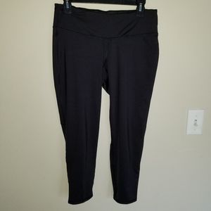 Old Navy Active Go Dry Black Capri Leggings L